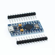 TENSTAR ROBOT Pro Micro ATmega32U4 5V/16MHz Module with 2 row pin header