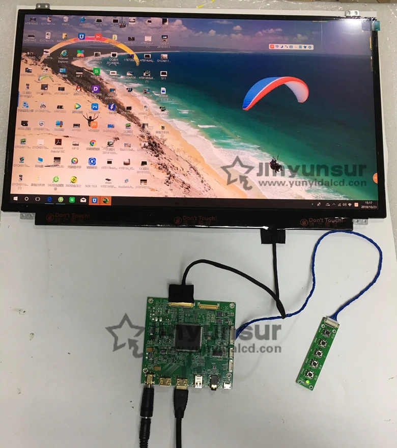

17.3 Inch 3840*2160 4K New Original UHD IPS Display DisplayProt DP Driver Board LCD Module Screen Monitor Laptop PC