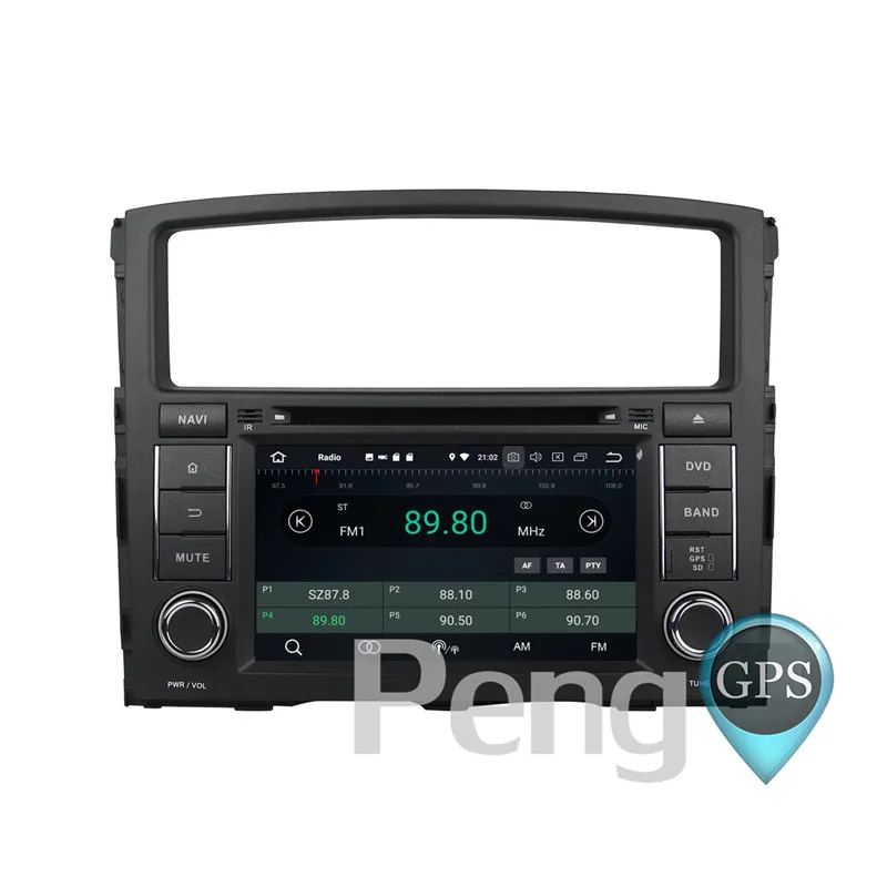 Flash Deal 4G+32G Octa Core 2 Din Stereo Android 8.0 Car Radio for Mitsubishi PAJERO V97V93 2006-2012 GPS Navigation CD DVD Player 2