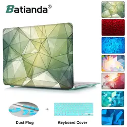 Crystal Case для Apple macbook Air Pro retina 11 12 13 15 сумка для ноутбука macbook pro 13 "15" 2017 модель touch Bar & ID A1706