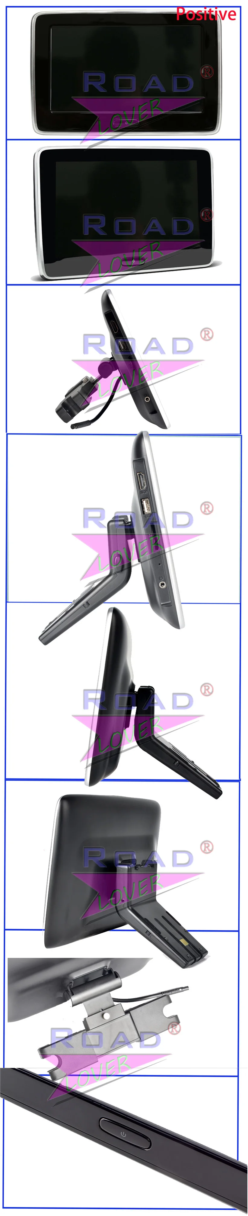Car Headrest MP4 Monitor Multi media Player