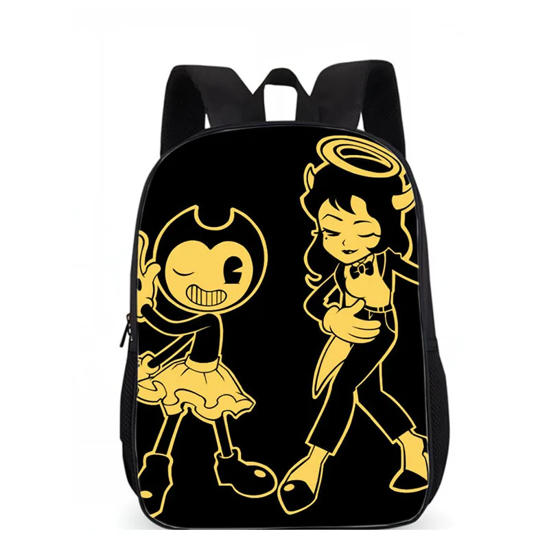 LUOBIWANG Bendy и чернильная машинка рюкзак для мальчиков и девочек Детские Мультяшные рюкзаки знаменитая игра Дети школьный рюкзак, сумка для книг рюкзак