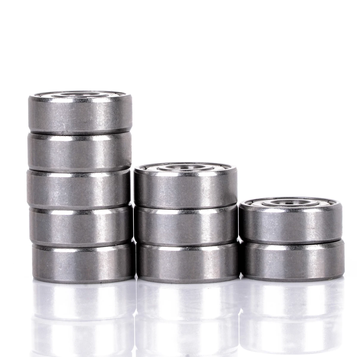10pcs High Precision 606 ZZ Miniature Ball Bearing Deep Groove Shielded Metal Bearings 6x17x6 mm Mayitr