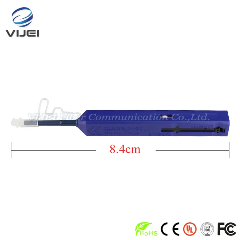 

FTTH Fiber Optic Connector cleaning tool One-Click Fiber Optic Cleaner Pen 1.25mm LC Cable Connector Fiber Optic Cleaning Pen