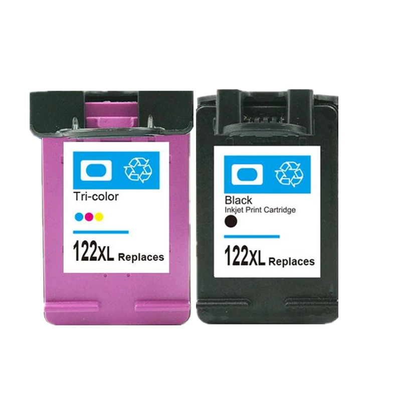 Замена чернильного картриджа для HP 122 122XL CH561HE CH562HE Совместимость с DeskJet 1050/2050/2050