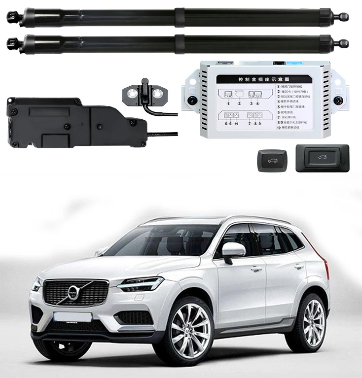 Better Smart Auto Electric Tail Gate Lift for 2018+ years Volvo XC60 very good quality free shipping! with latch lock! | Автомобили и