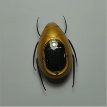 1pcs 2016 Hot Solar Scarab Large Favorably Creative Fashionable Solar Lnsect Toy Children Christmas Gift Free