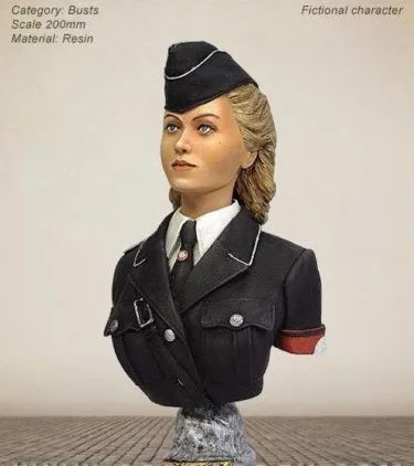 Military Women 200mm Resin bust 