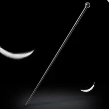 Джентльменские палочки карбоновая трость из волокна круглая голова скипетр скольжения трость старого человека