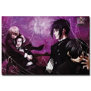 

Full Square Drill 5D Diamond Cross Stitch Black Butler Anime Painting Home Decor Picture Gift Handmade Embroidery Wall Sticker