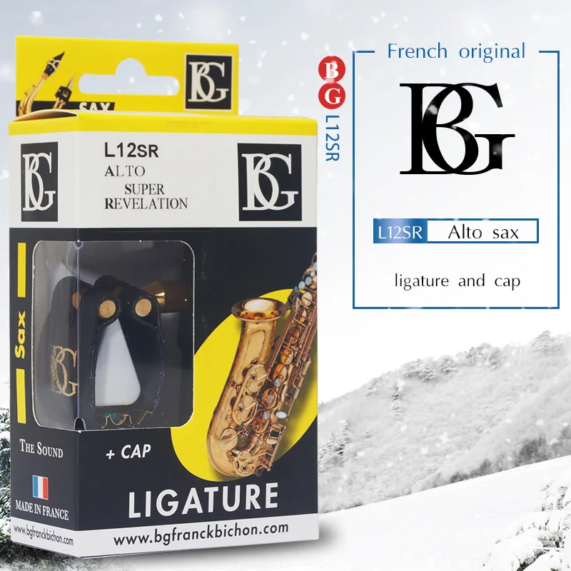 Французский оригинальный BG ligature Bb сопрано тенор Eb альт баритон саксофон и