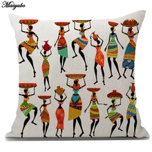 Fashion Cotton Linen Pillow Cover Africa Original People Life Decorative Throw Pillow Case Cushion Cover Sofa Home Decor PC236 Fashion Cotton Linen Pillow Cover Africa Original People Life Decorative Throw Pillow Case Cushion Cover Sofa Home Decor PC236