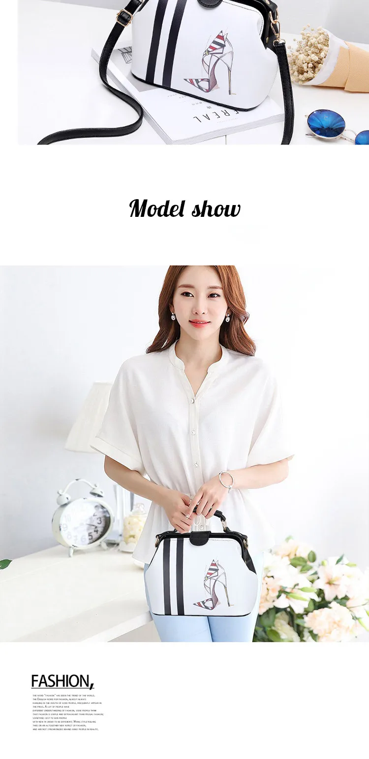 2017 Women Personality Fashion Buckle Small square bag Designer Handbag Casual Shoulder Messenger Bag New Sac Femme 2 B2