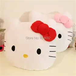 J. г Чен 2 шт./лот прекрасный рисунок «Hello Kitty» Подушки детские игрушки мягкие теплые руки теплые мягкие плюшевые Рисунок «Hello Kitty» Подушки 2