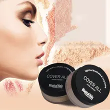 Масло Управление Loose Powder долгое лицо Осветление кожи прозрачный порошок L06