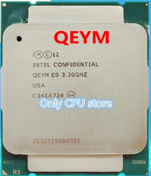 E5 2643V3 Intel Xeon ES версии QEYM E5-2643V3 3,20 ГГц(max3.4GHz) с возможностью погружения на глубину до 30 м 6-ядерный LGA2011-3 E5-2643 V3 процессор E5 2643 V3