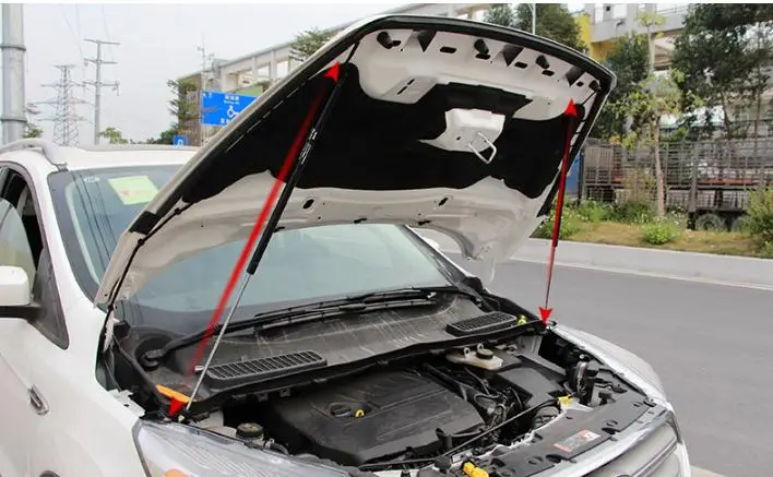

For Ford Kuga 2017 2018 Refit Car Front Hood Engine Cover Hydraulic Rod Strut Spring Shock Bar Car Styling