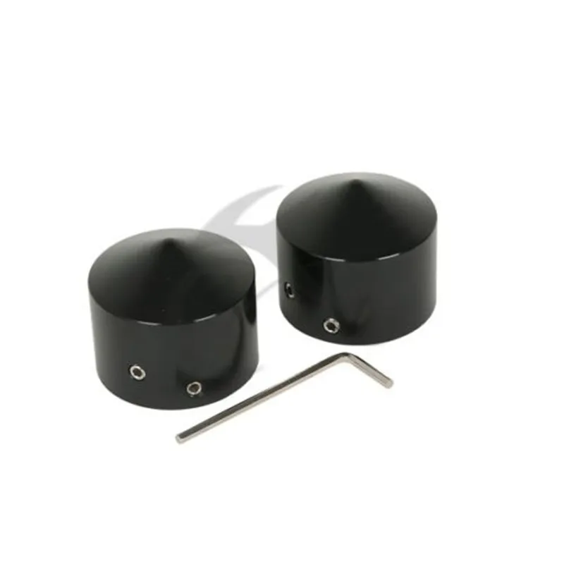 Motorcycle Front Axle Nut Cover Bolt For Harley Touring Softail Road