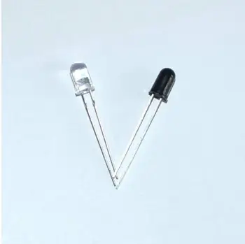 

500pair/lot 5mm Infrared receiver and Infrared emitting transmit diodes IR LED
