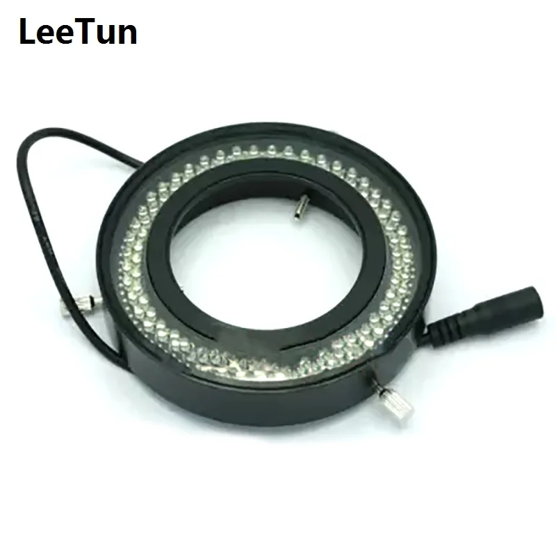 Inner Diameter 72 mm Ring Light Source 96 Lamp Beads LED Cold Light Source with Diffuser Stereo Microscope Top Light 10W