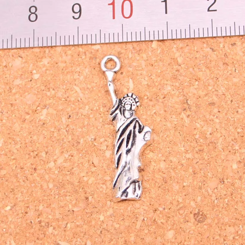 Wholesale 80Pcs Antique Silver Plated statue of liberty ...