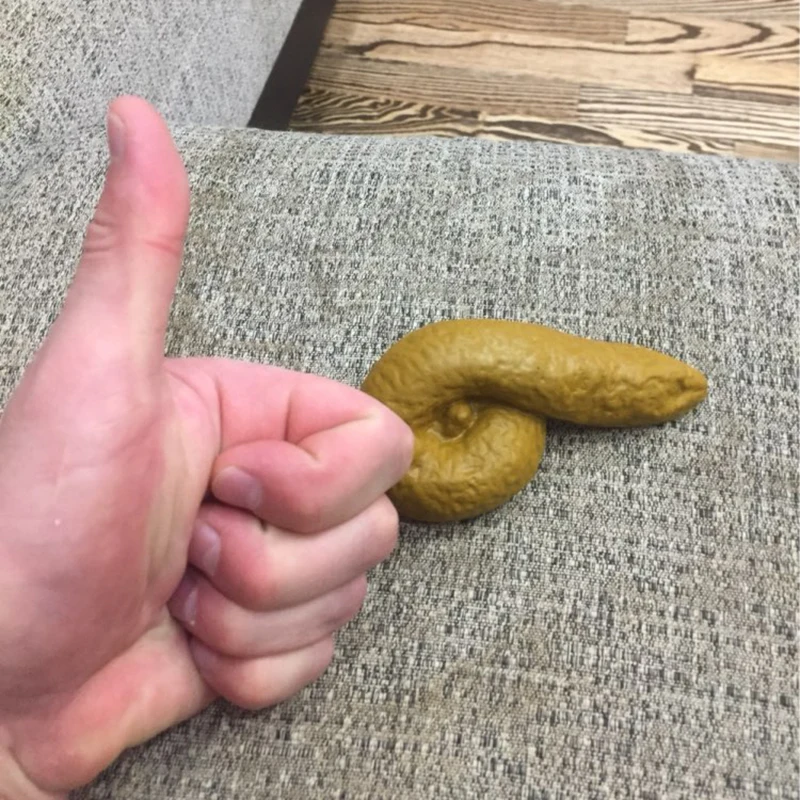 

Fun Gadget Jokes Poop Thick Antistress Toys Realistic Shits Funny Stool Toys Children Kids Fake Turd Relieve Stress Toys