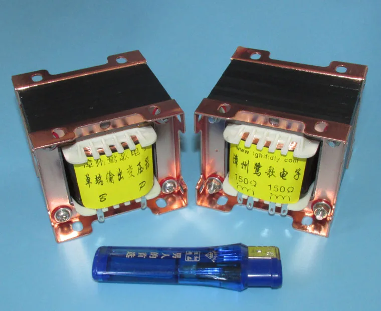 

6P14 single-ended cathode output preamp amp 2 transformer 1K: 600 ohms (150 ohms + 150 ohms)