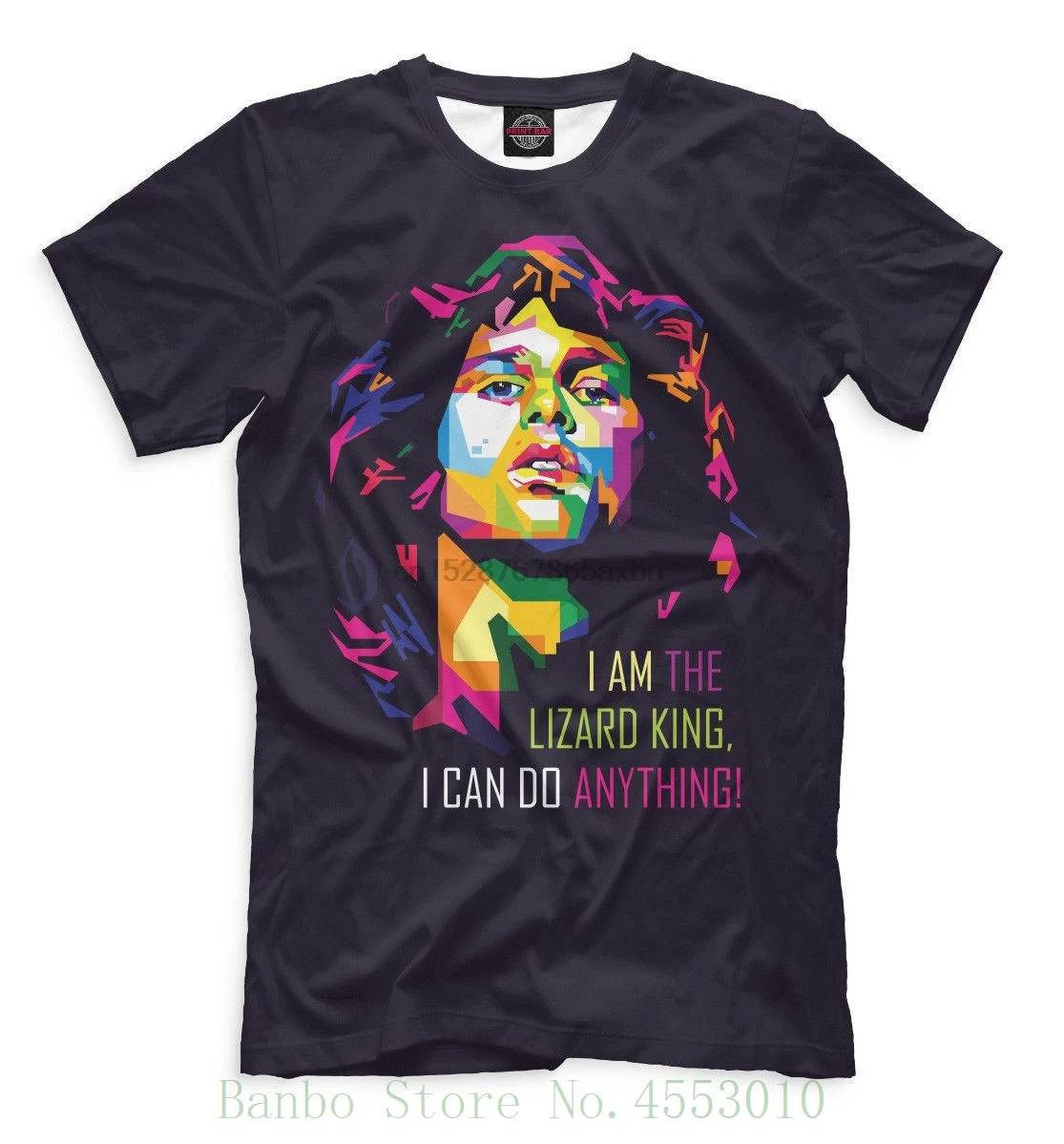 

Jim Morrison T Shirt - American Singer The Doors Band Psychedelic Rock Tee Men Adult Slim Fit T Shirt S-xxl