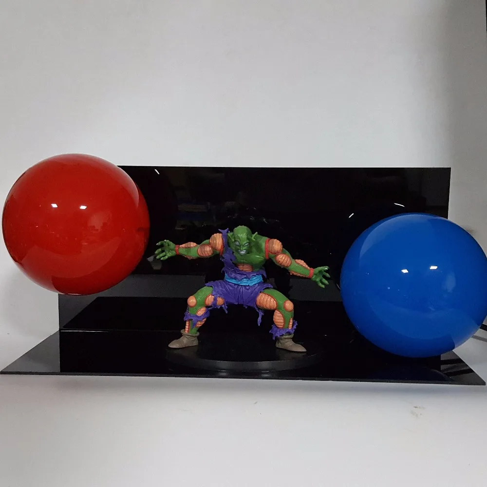 Dragon Ball Z Piccolo светодиодный свет мощность Фигурки игрушки аниме Dragon Ball Z Супер Saiyan Piccolo модель игрушки с лампами