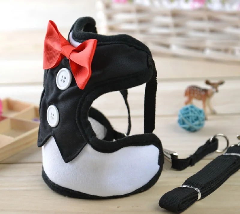 S01_Fashion_Red_Bowtie_Tuxedo_Pet_Dog_Harness_With_Leash_Adjustable_Safety_Walk_Harness_Vest_Gentleman_Suit_Boy_Dog_1