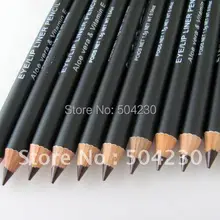 12 шт./лот брендовая коричневая для бровей Подводка для глаз карандаш темно-Кофе Цвет Макияж глаз/Lip Liner Pencil