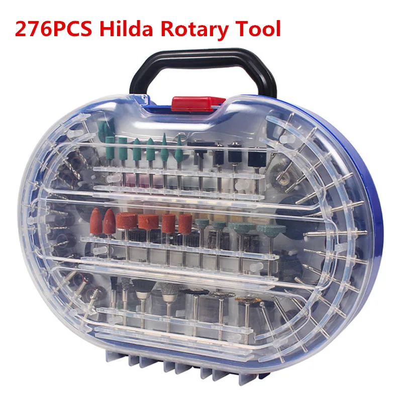 

Tool Accessorie 276PCS Hilda Rotary Tool Bit Set Electric Dremel style Rotary Tool Accessories Cutting Top Quality Product 11.13