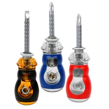 NICEYARD плоская отвертка Филлипс Двойной Конец отвертка телескопическая двойного использования утилита ручные инструменты случайных цветов