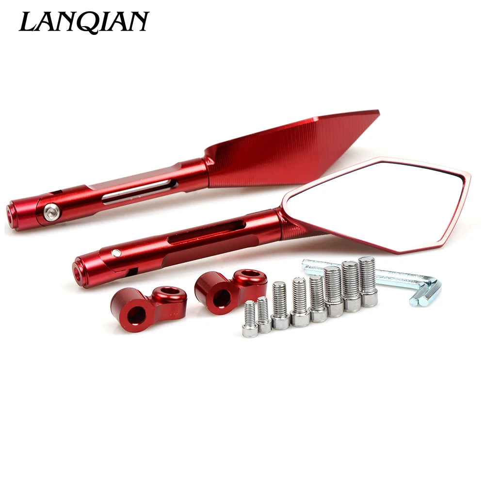 Italy Brand logo mark Motorcycle Rearview side Mirrors CNC Aluminum for Yamaha YZF R1/R125/R15/R1M/R25/R3/R6 | Автомобили и