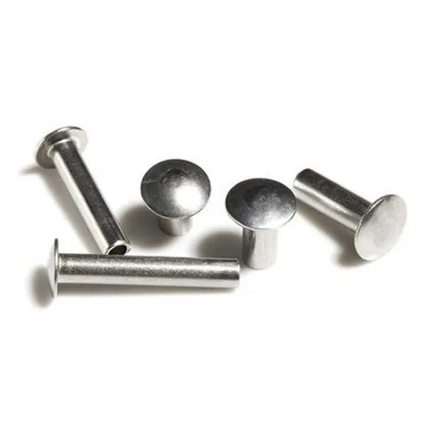 M4X10 SUS304 Truss Head Semi Tubular Rivet Stainless Steel Pack 100