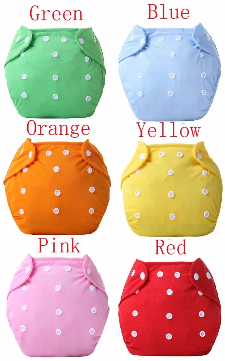 Baby Diapers Washable Reusable Nappies Grid/Cotton Training Pant Cloth Diaper Baby Fraldas Winter Summer Version Diapers #54