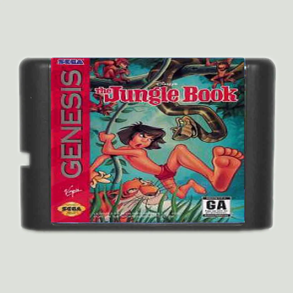 

Jungle Book 16 bit SEGA MD Game Card For Sega Mega Drive For Genesis