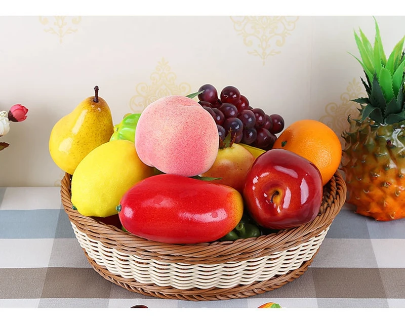 Моделирование фруктов модель пены заостренный персик круглый персик украшения дома фотографии реквизит Окно Дисплей
