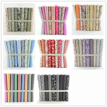 Booksew Free Ship 8 Sets/lot 50CMx50CM Cotton Fabric Fat Quarters Bundle Sewing Cloth for Tilda Quilting Scrapbooking Patchwork