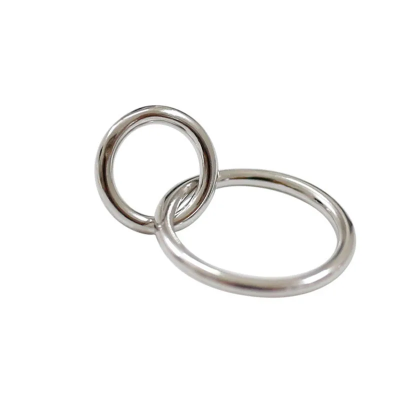 Серьги-гвоздики из стерлингового серебра S925, геометрический дизайн, округлый, круглый