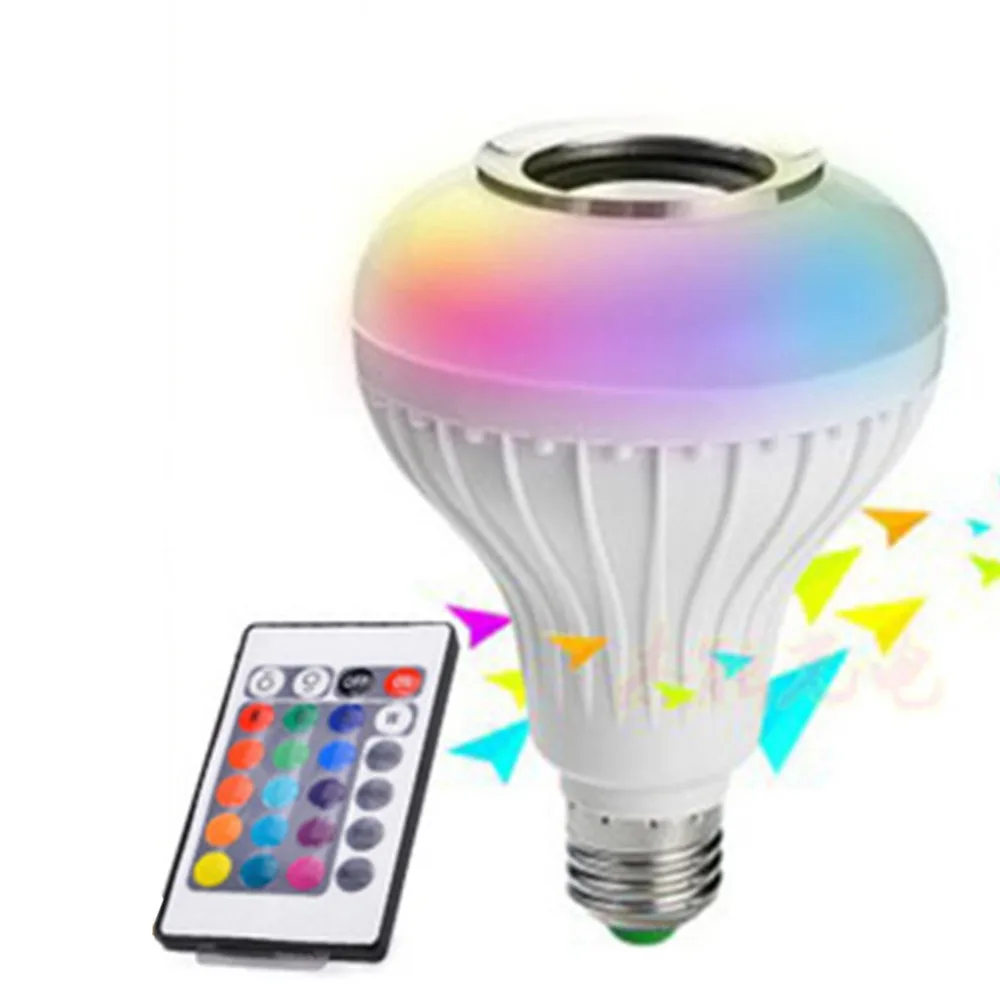 20 LEDs Bluetooth Music Bulb Lamp Wireless Light Bulb with ...