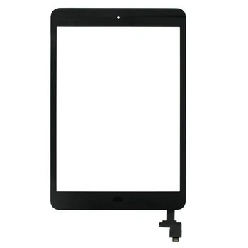 

50Pcs DHL Free For Apple iPad mini1 mini2 mini 1 2 A1432 A1454 A1489 A1490 Digitizer Touch Screen Outer Panel+IC+Button