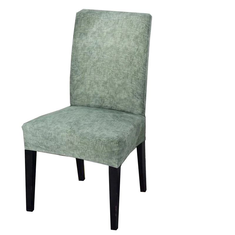 

6Pcs/Lot Chair Seat Covers Chair Covers Spandex Stretch Wedding Party Chair Cover Dining Room Slipcover Housse De Chaise Mariage