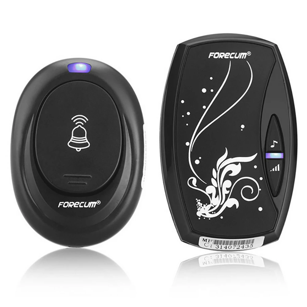 

Waterproof Plug-in Wireless Doorbell Smart Door Bell EU plug Wireless Electronic Doorbell Receiver with Transmitter
