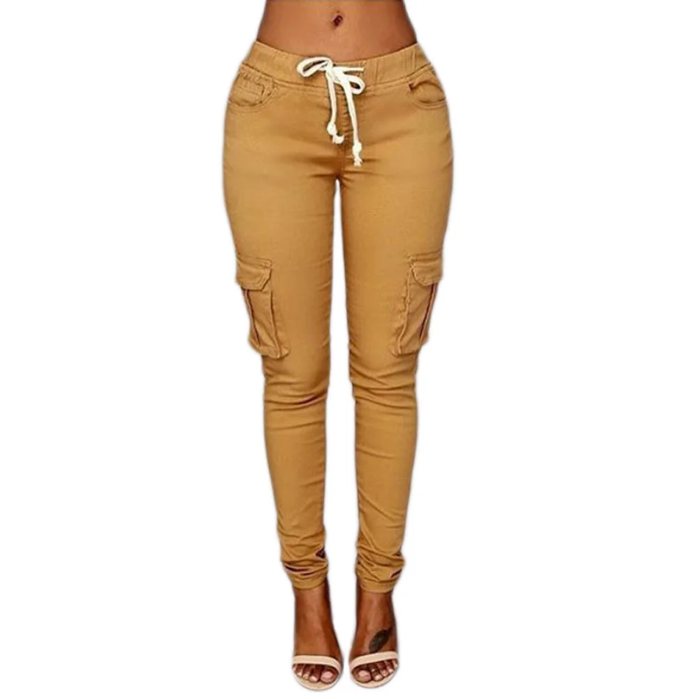 2018 Candy Colors Elastic Sexy Skinny Pencil Jeans For Women Leggings Jeans Woman High Waist Women's Thin-Section Denim Pants