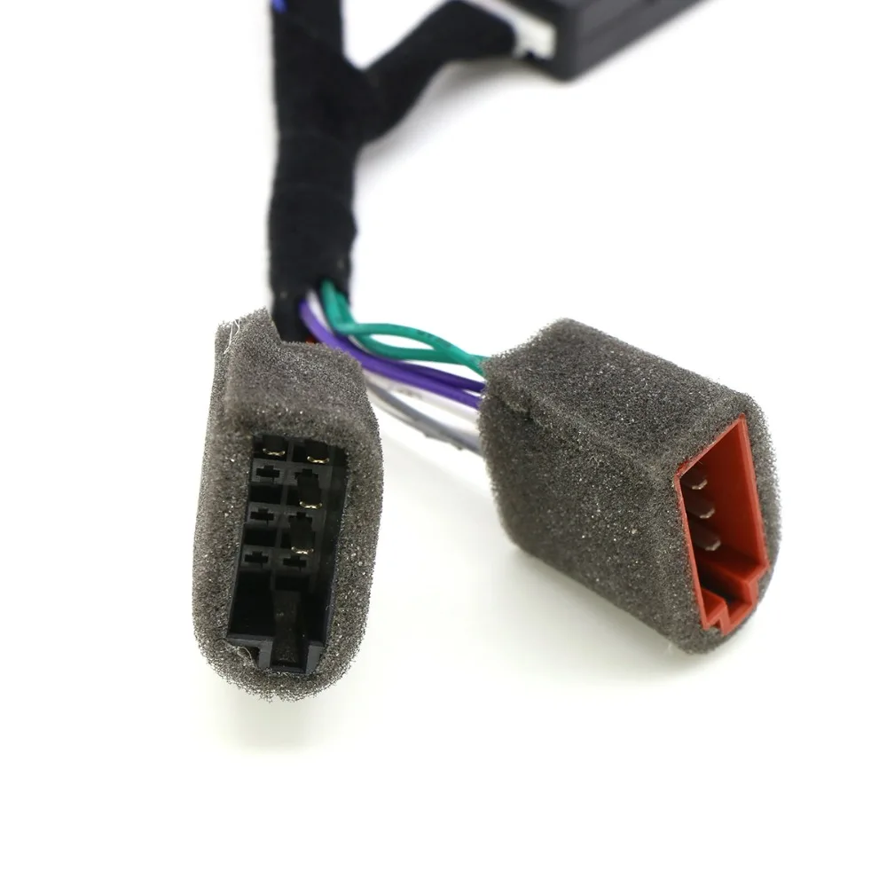 Skup RCD330 Plus wtyczka samochodowa i gra ISO Quadlock kabel adapter W dekoder canbus Simulator dla VW Golf 6 Jetta MK5 MK6 Passat Polo Vento