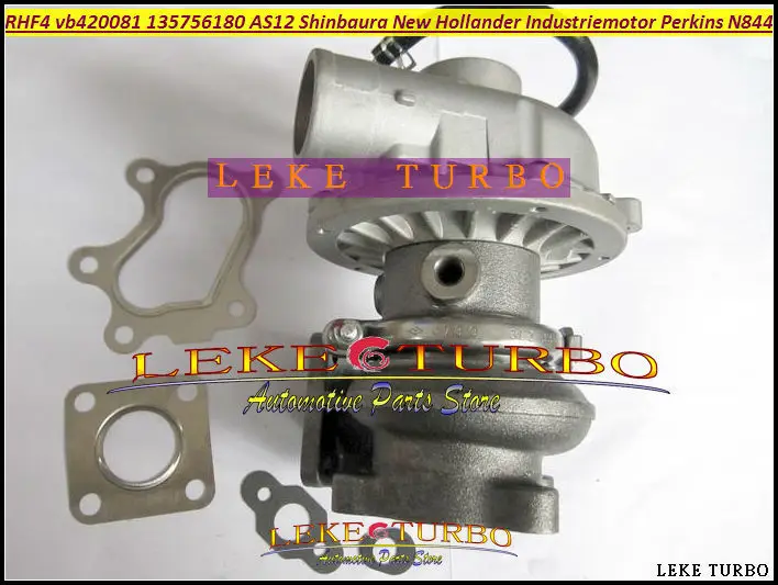 Turbocharger For SHIBAURA New Hollander Industriemotor For Perkins Agricultural N844L RHF4 VB420081 13575-6180 135756180 AS12 (5)