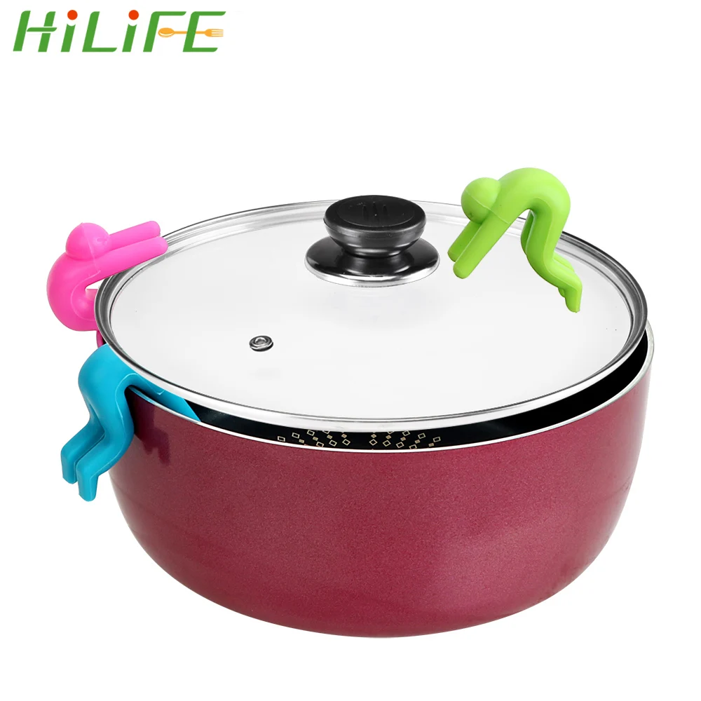 HILIFE 2Pcs/set Prevent Soup From Overflowing Cooking Tools Gadgets kitchen Accessories Pot Lid Insert Lifters HILIFE 2Pcs/set Prevent Soup From Overflowing Cooking Tools Gadgets kitchen Accessories Pot Lid Insert Lifters