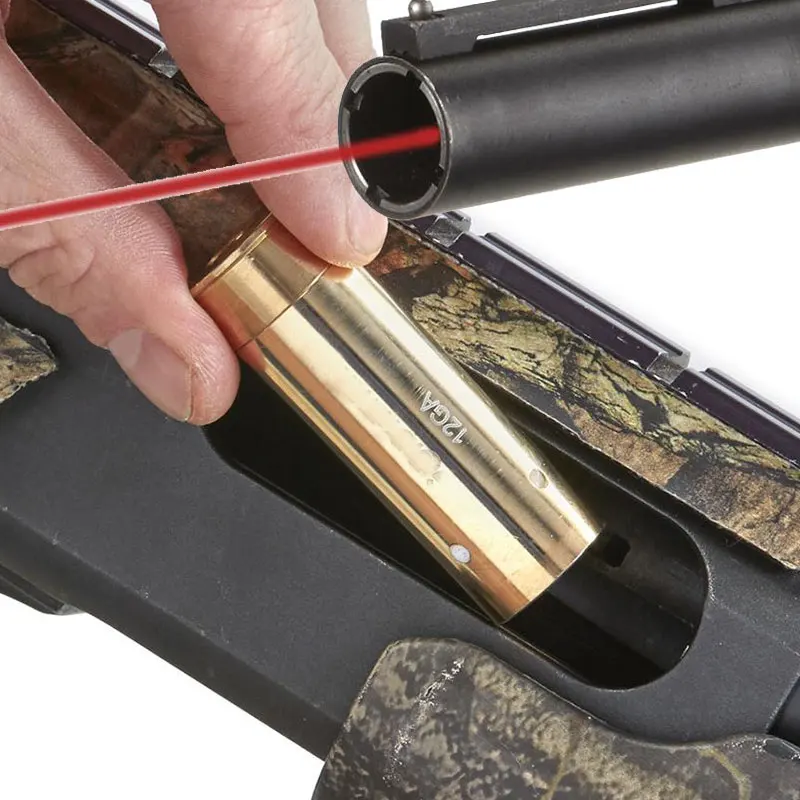 Красная точка лазерный латунный Boresight 7 62x39 62x54 9 мм Калибр 38 45 223REM 308 картридж для