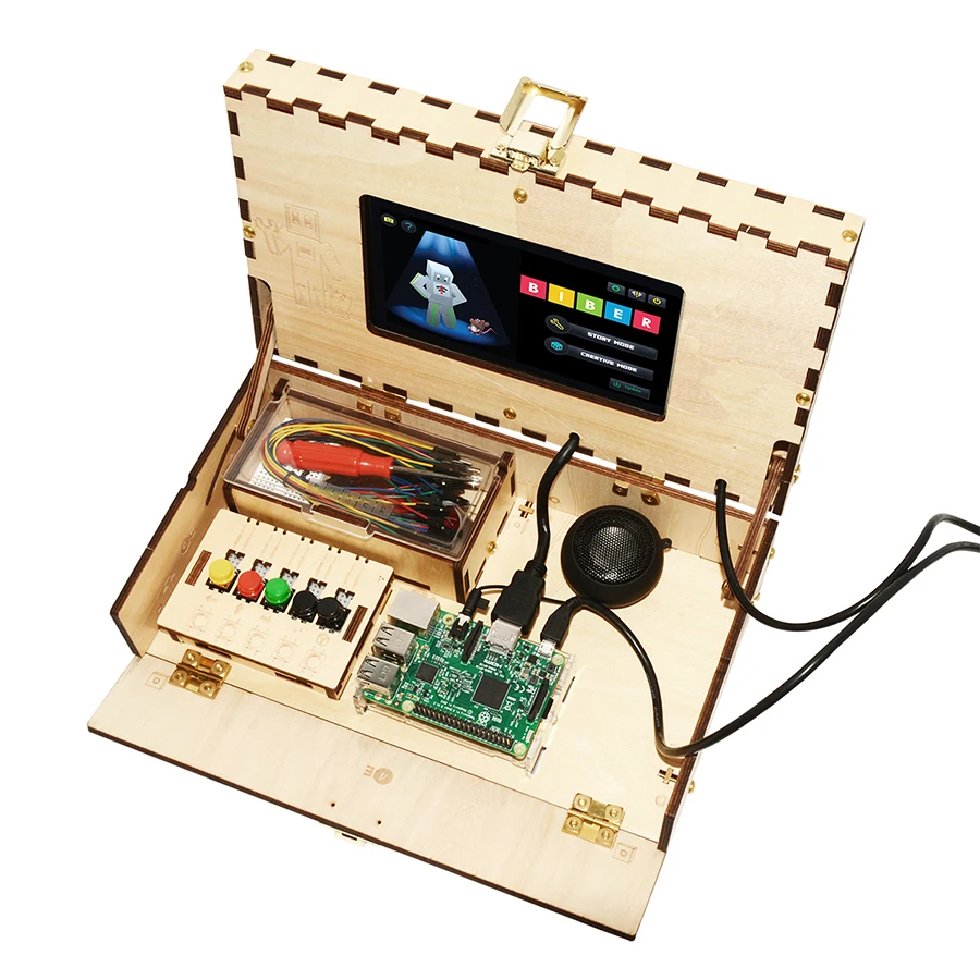  Computer Kit for Kids STEM and Coding Training Toy Gaming Based on Raspberry Pi Demo Board